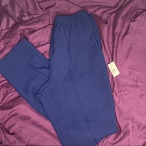 NWT EHL Navy Pull up Pants